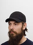Бейсболка FREDRIKSON арт. 3208-215/15 (синий / коричневый)